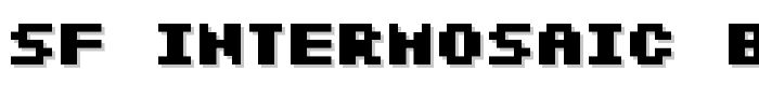 SF Intermosaic B Bold font